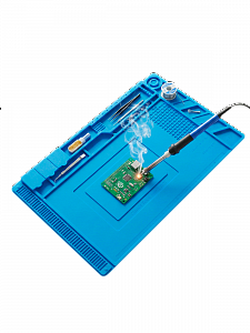 Коврик для пайки силиконовый термостойкий 45х30 см Помощник PM-INR13